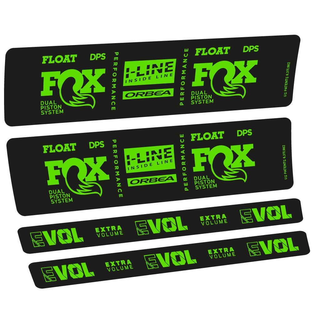 Stickers Fox Float DPS Performance I Line compatibles Autocollants amortisseur