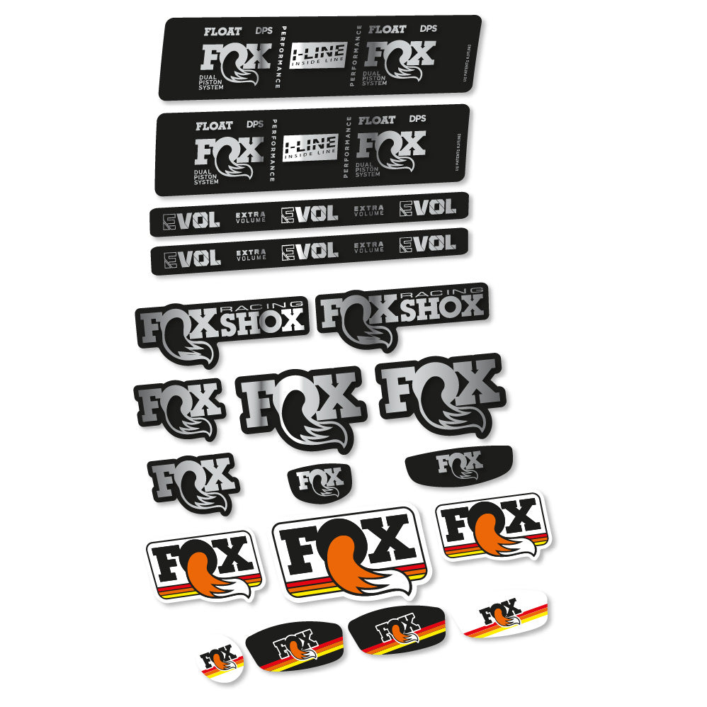 Stickers Fox Float DPS Performance I Line compatibles Autocollants amortisseur