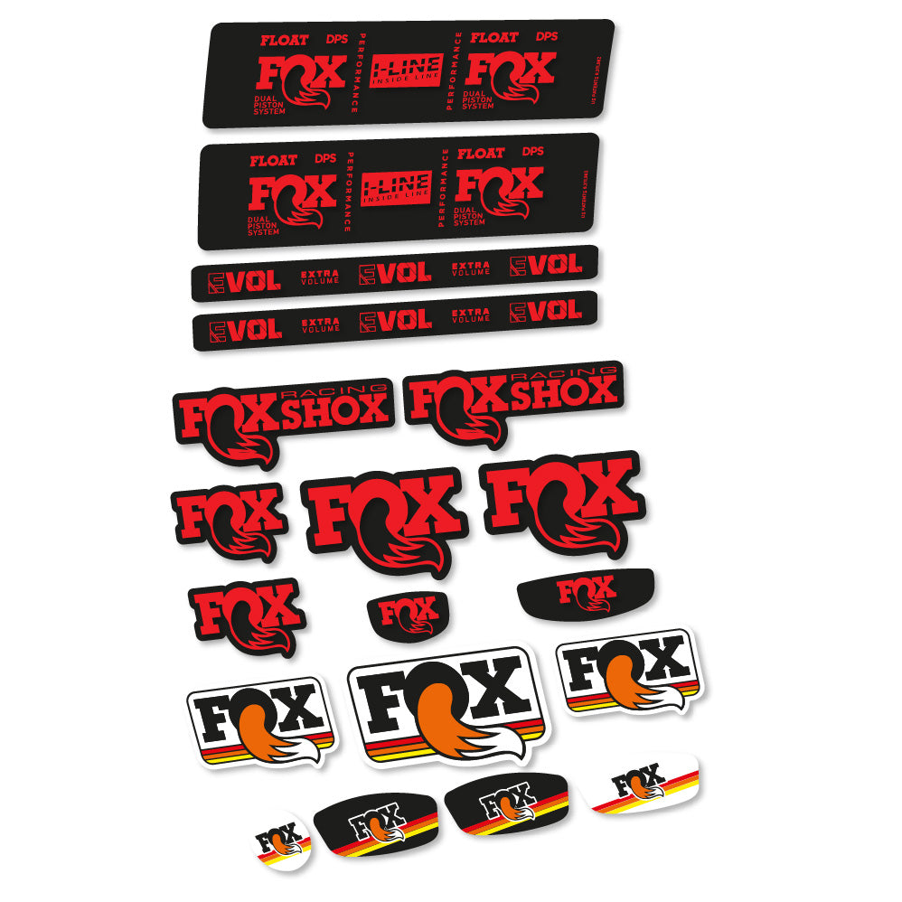 Stickers Fox Float DPS Performance I Line compatibles Autocollants amortisseur