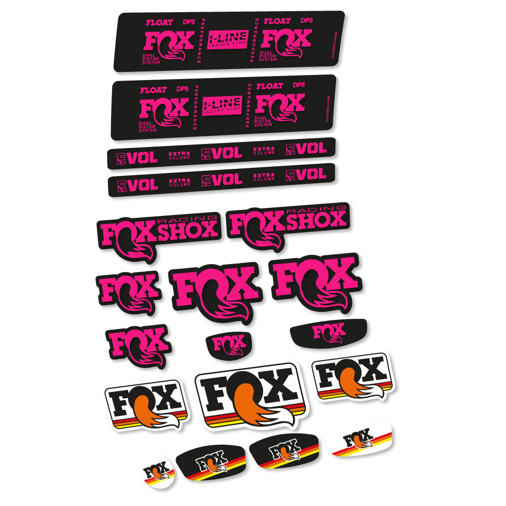 Stickers Fox Float DPS Performance I Line compatibles Autocollants amortisseur