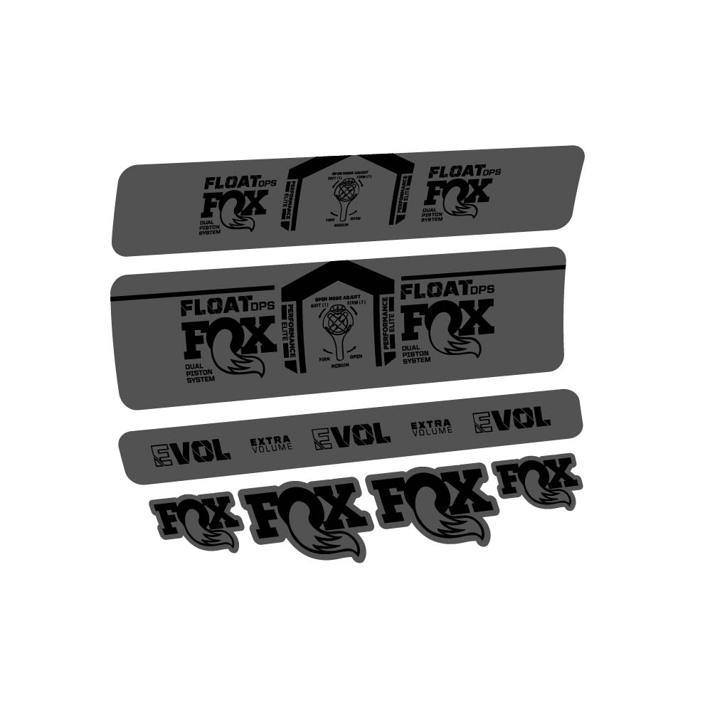Stickers Fox Float DPS Performance Elite 2021 compatibles Autocollants amortisseur