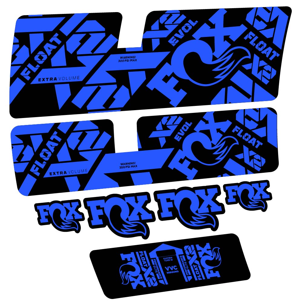 Stickers Fox Float X2 Performance Elite 2021 compatibles Autocollants amortisseur