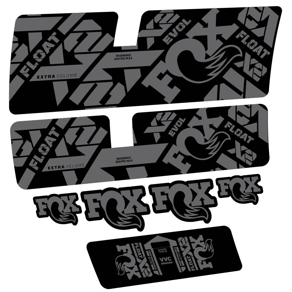 Stickers Fox Float X2 Performance Elite 2021 compatibles Autocollants amortisseur