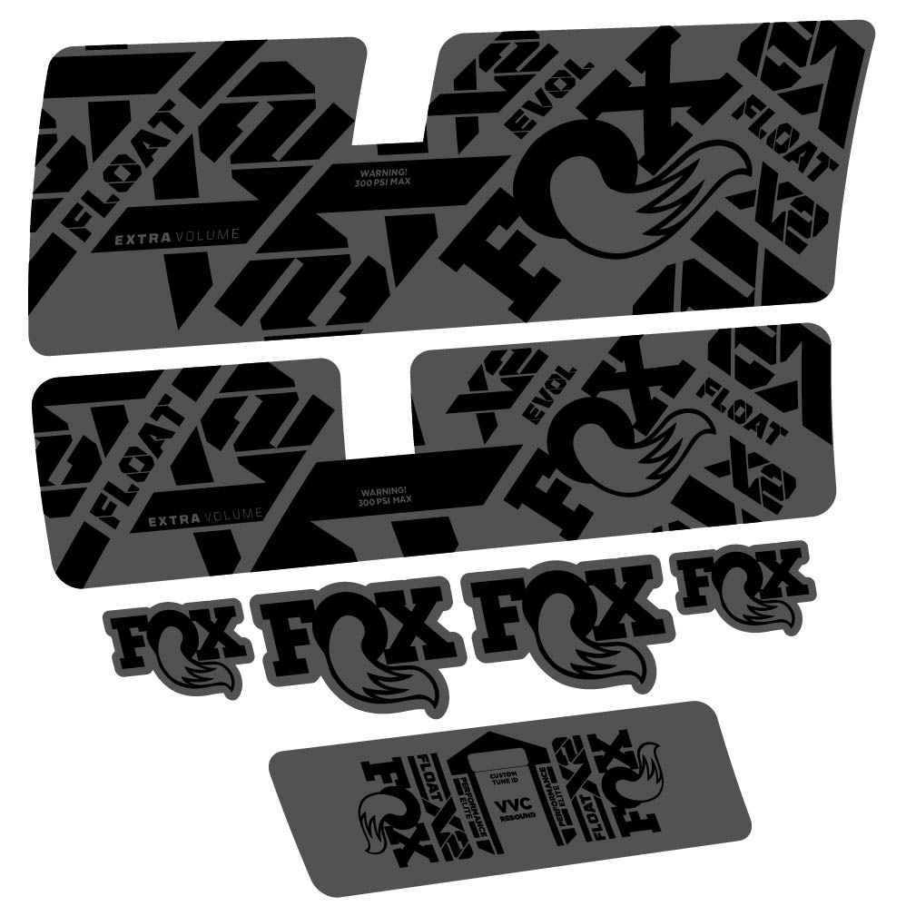 Stickers Fox Float X2 Performance Elite 2021 compatibles Autocollants amortisseur