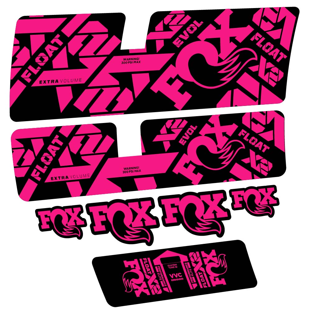 Stickers Fox Float X2 Performance Elite 2021 compatibles Autocollants amortisseur