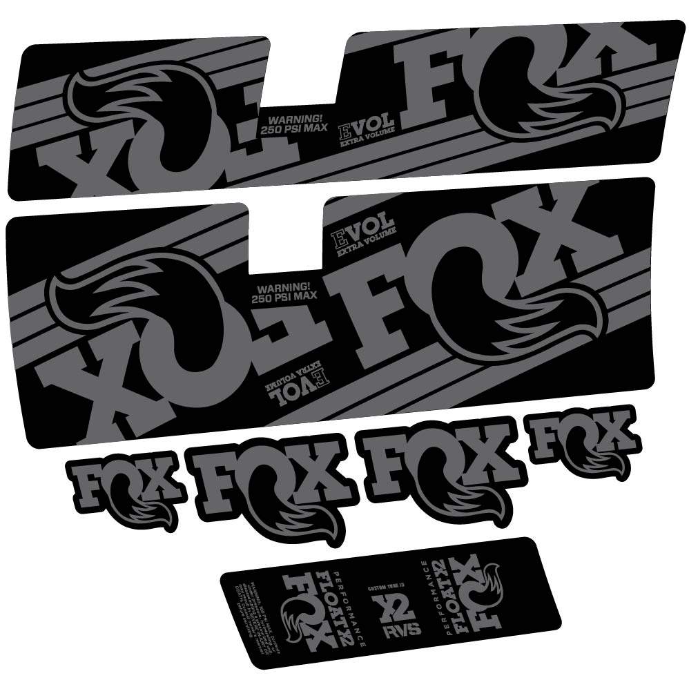 Stickers Fox Float X2 Performance 2016 compatibles Autocollants amortisseur