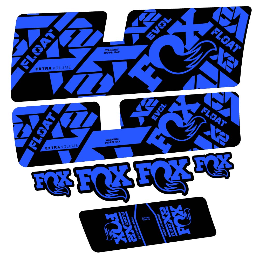 Stickers Fox Float X2 Performance 2021 compatibles Autocollants amortisseur