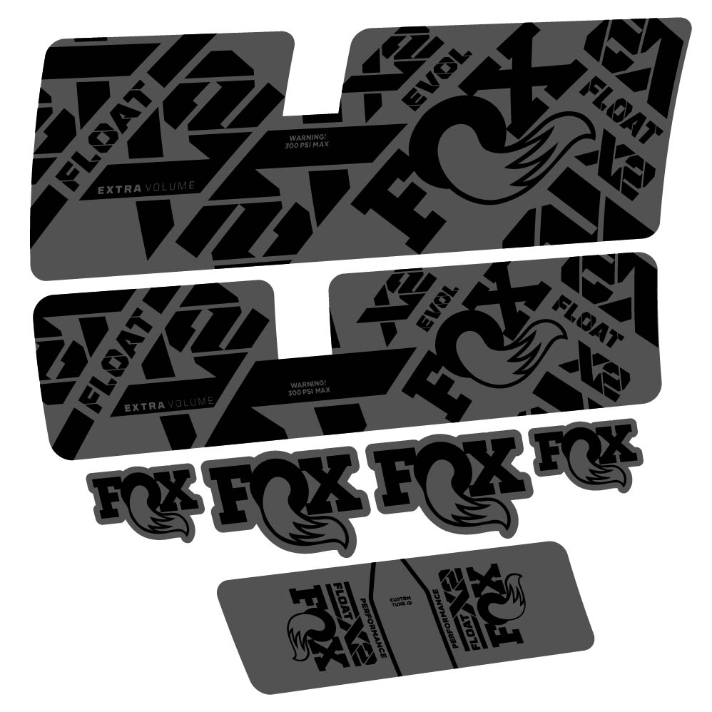 Stickers Fox Float X2 Performance 2021 compatibles Autocollants amortisseur