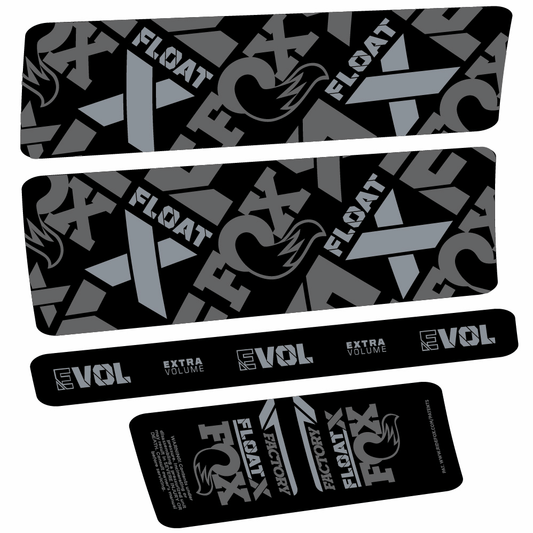 Stickers Fox Float X Factory compatibles Autocollants amortisseur
