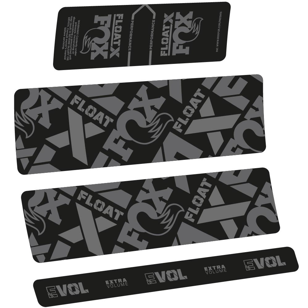 Stickers Fox Float X Performance 2022 compatibles Autocollants amortisseur