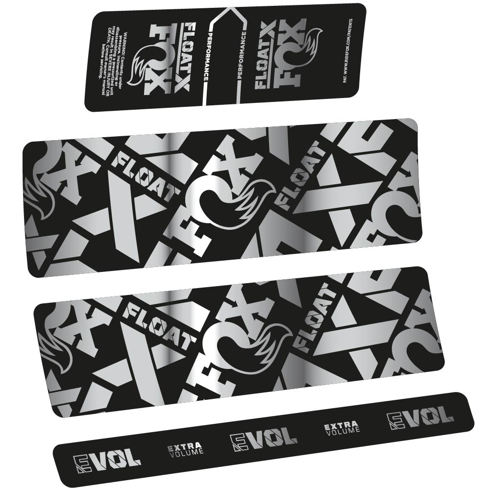 Stickers Fox Float X Performance 2022 compatibles Autocollants amortisseur