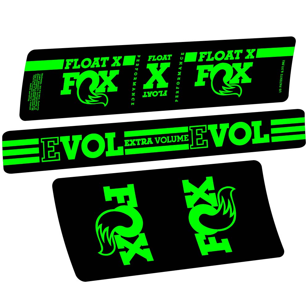 Stickers Fox Float X compatibles Autocollants amortisseur