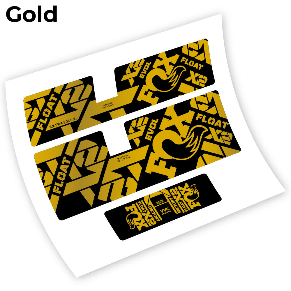 Stickers Fox Float X2 2021 compatibles Autocollants amortisseur