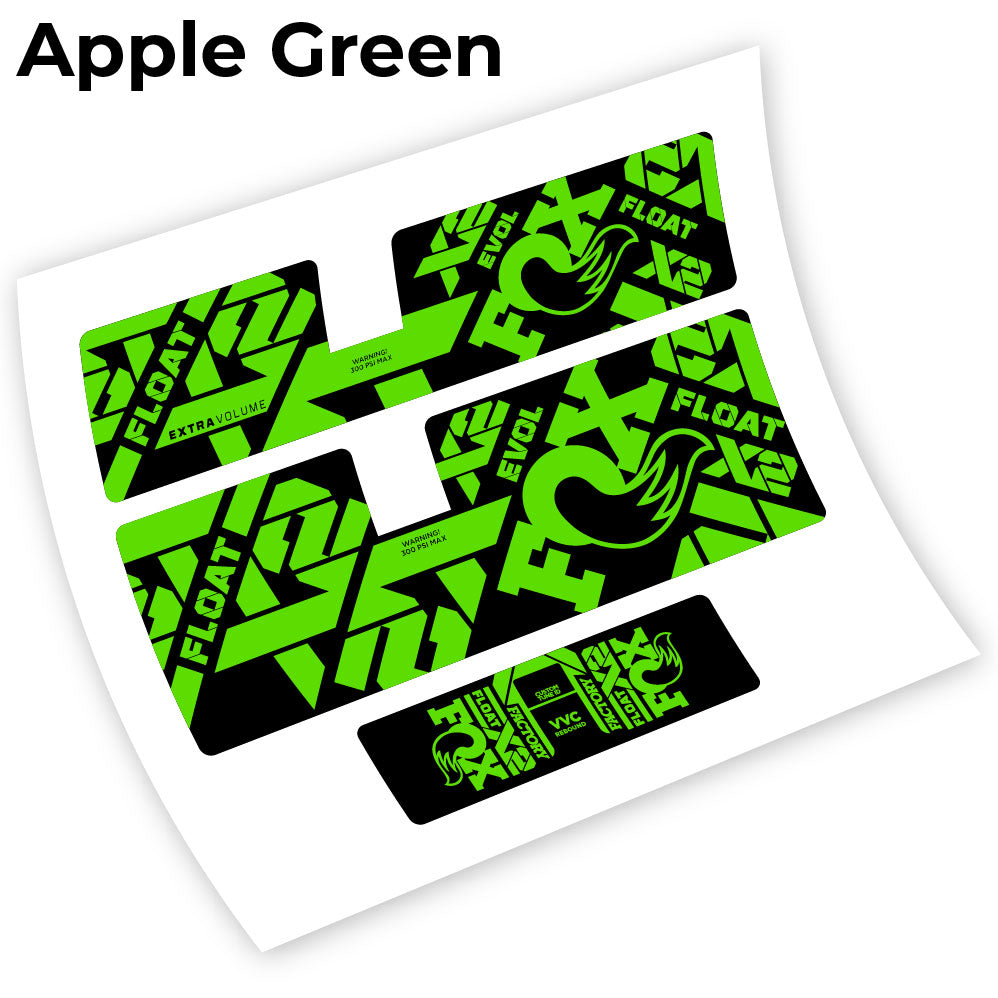 Stickers Fox Float X2 2021 compatibles Autocollants amortisseur