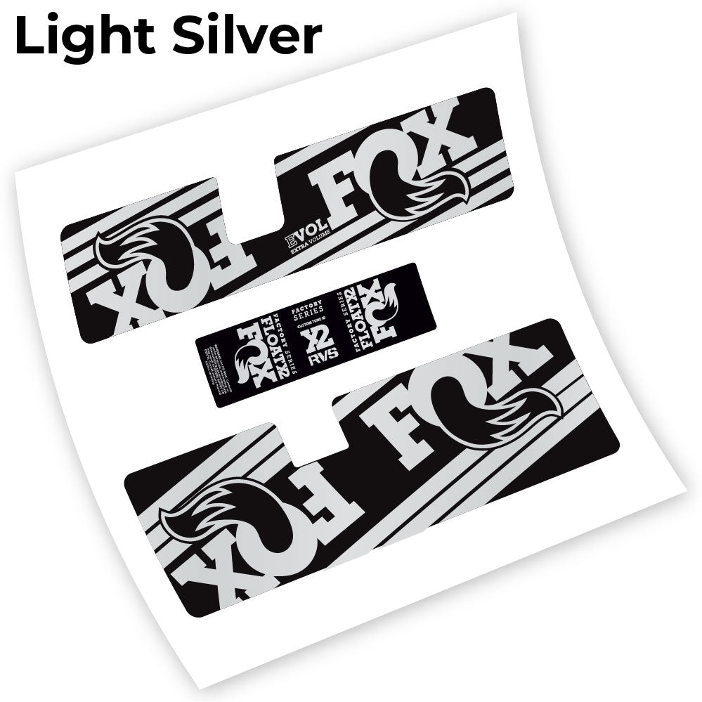 Stickers Fox Float X2 RVS compatibles Autocollants amortisseur