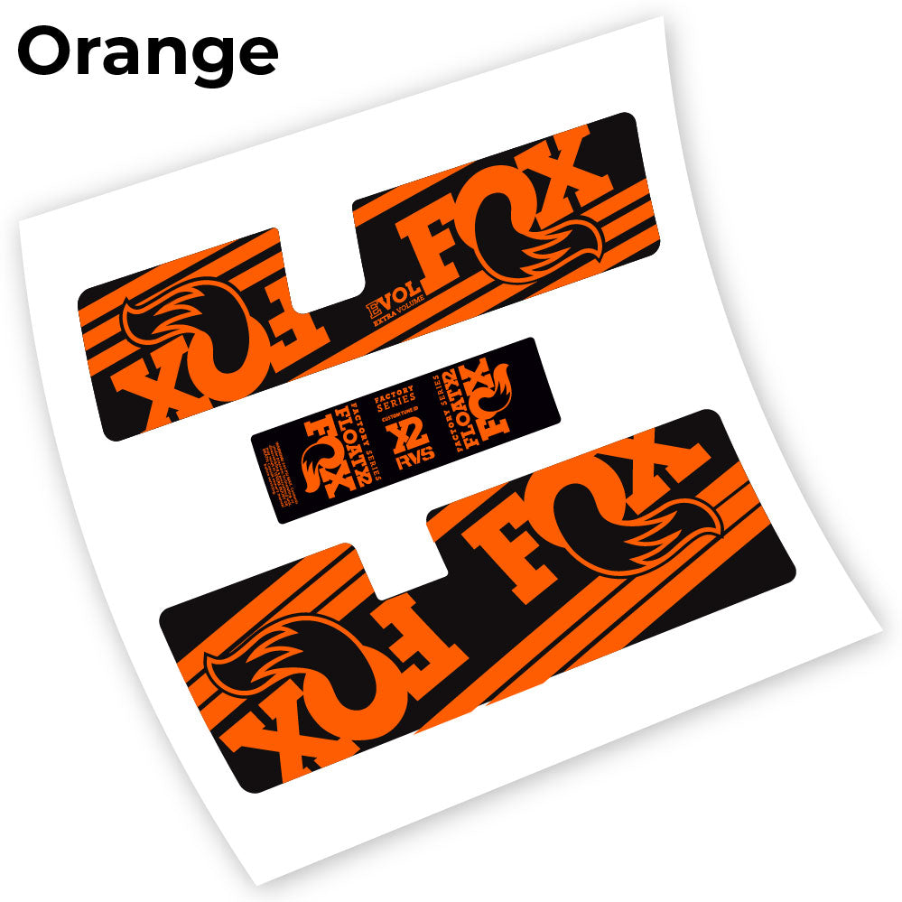 Stickers Fox Float X2 RVS compatibles Autocollants amortisseur