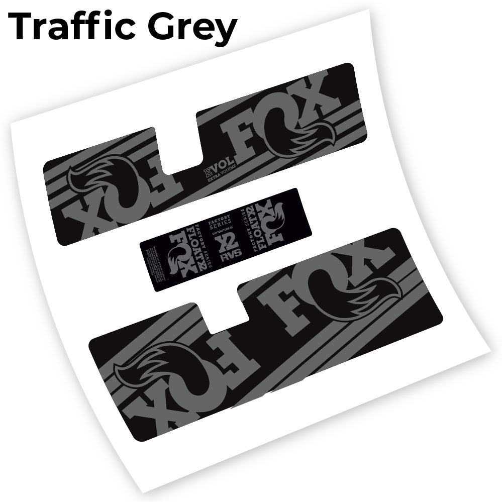 Stickers Fox Float X2 RVS compatibles Autocollants amortisseur