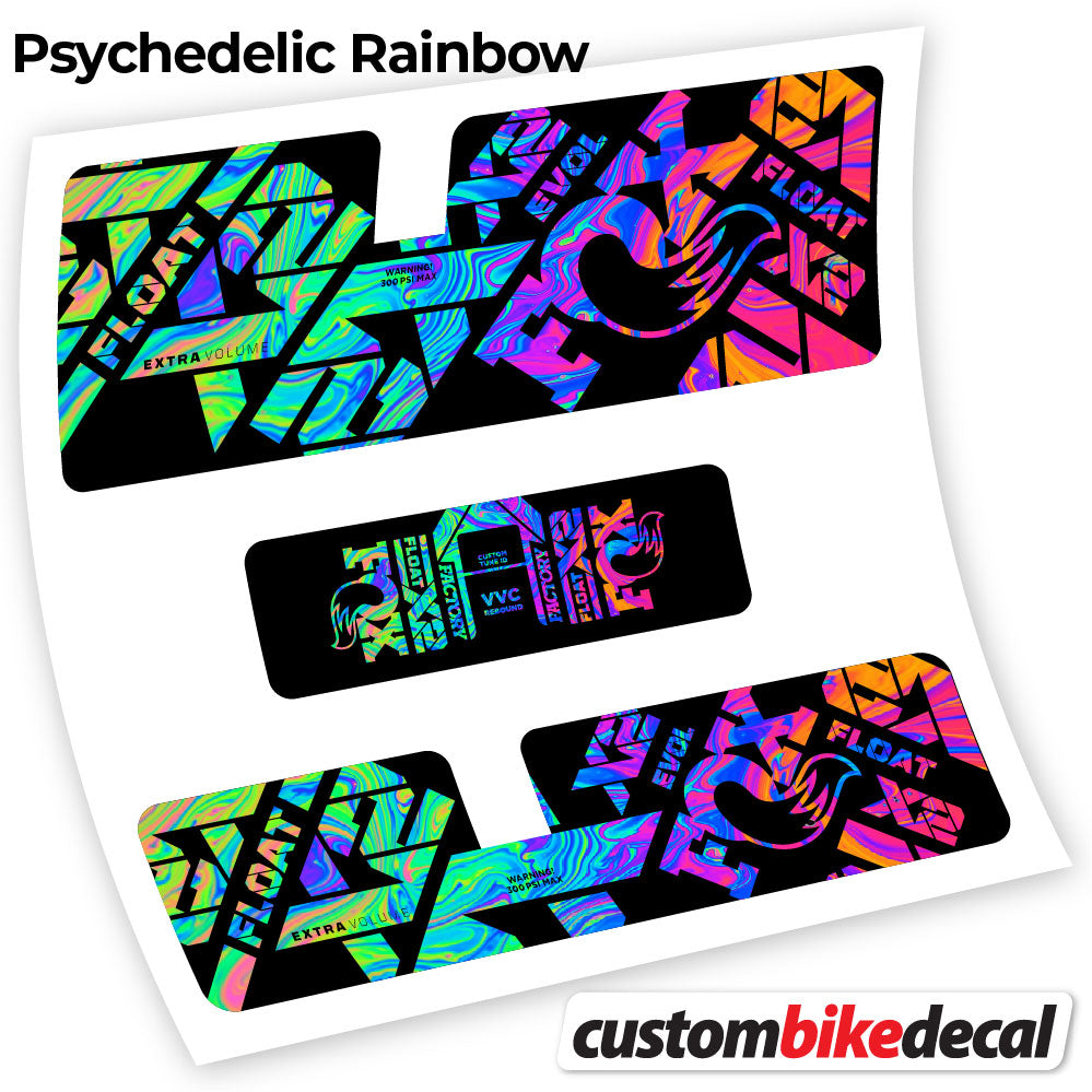 Decal for Fox X2 Factory 2021 rear shock – bike sticker vinyl