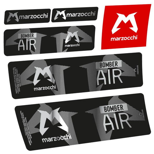 Stickers Marzocchi Bomber Air 20232024 compatibles Autocollants amortisseur VTT
