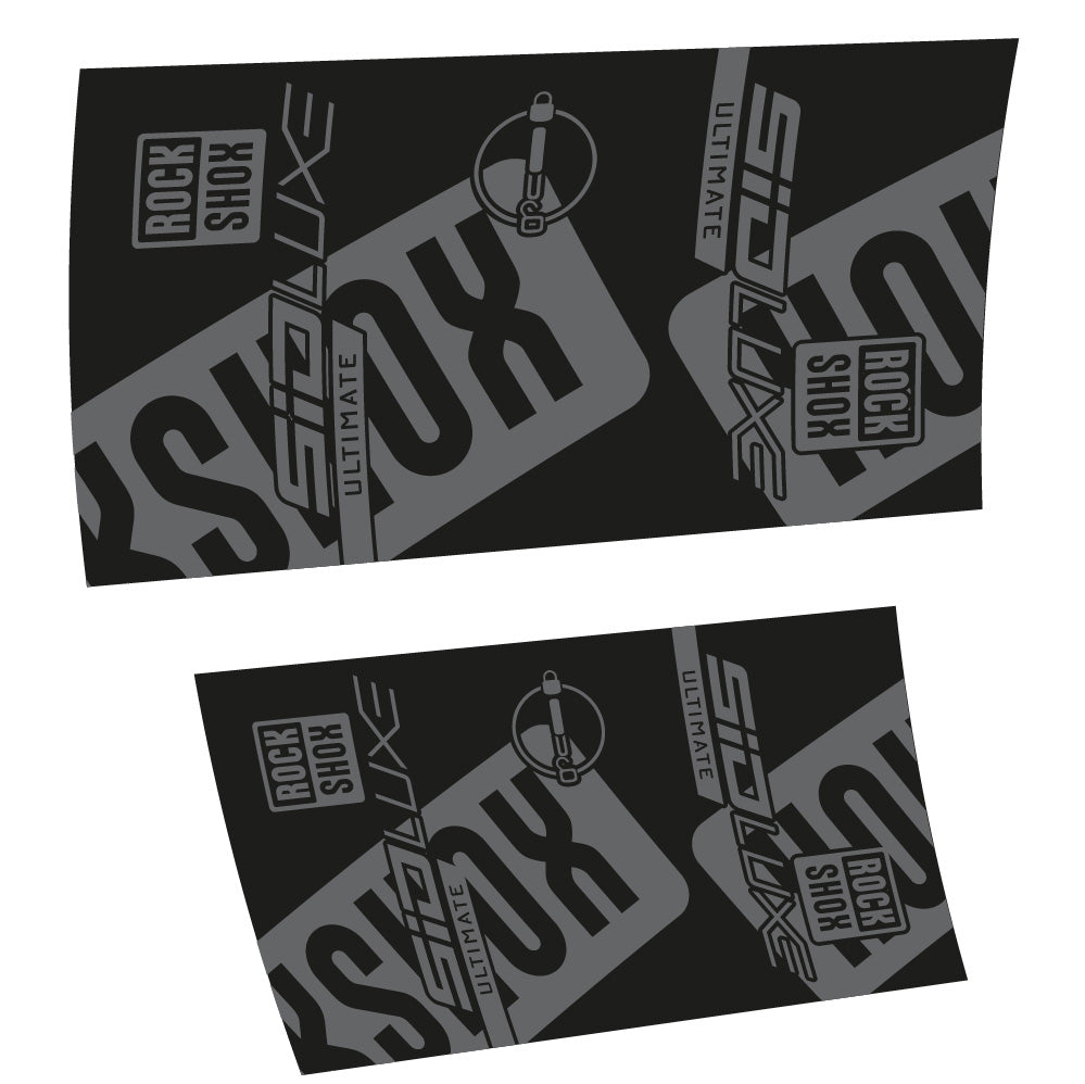 Stickers Rock Shox Sid Luxe Ultimate 2021 compatibles Autocollants amortisseur VTT
