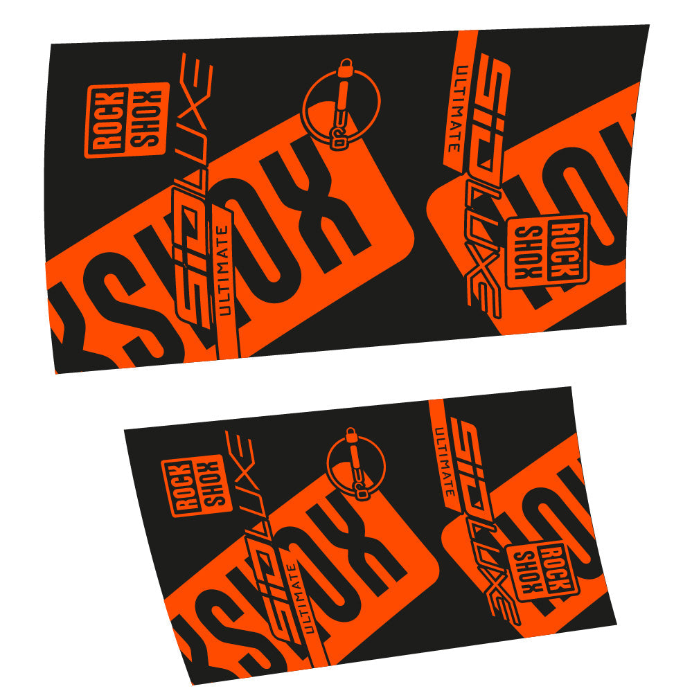 Stickers Rock Shox Sid Luxe Ultimate 2021 compatibles Autocollants amortisseur VTT