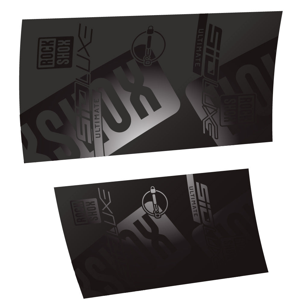 Stickers Rock Shox Sid Luxe Ultimate 2021 compatibles Autocollants amortisseur VTT
