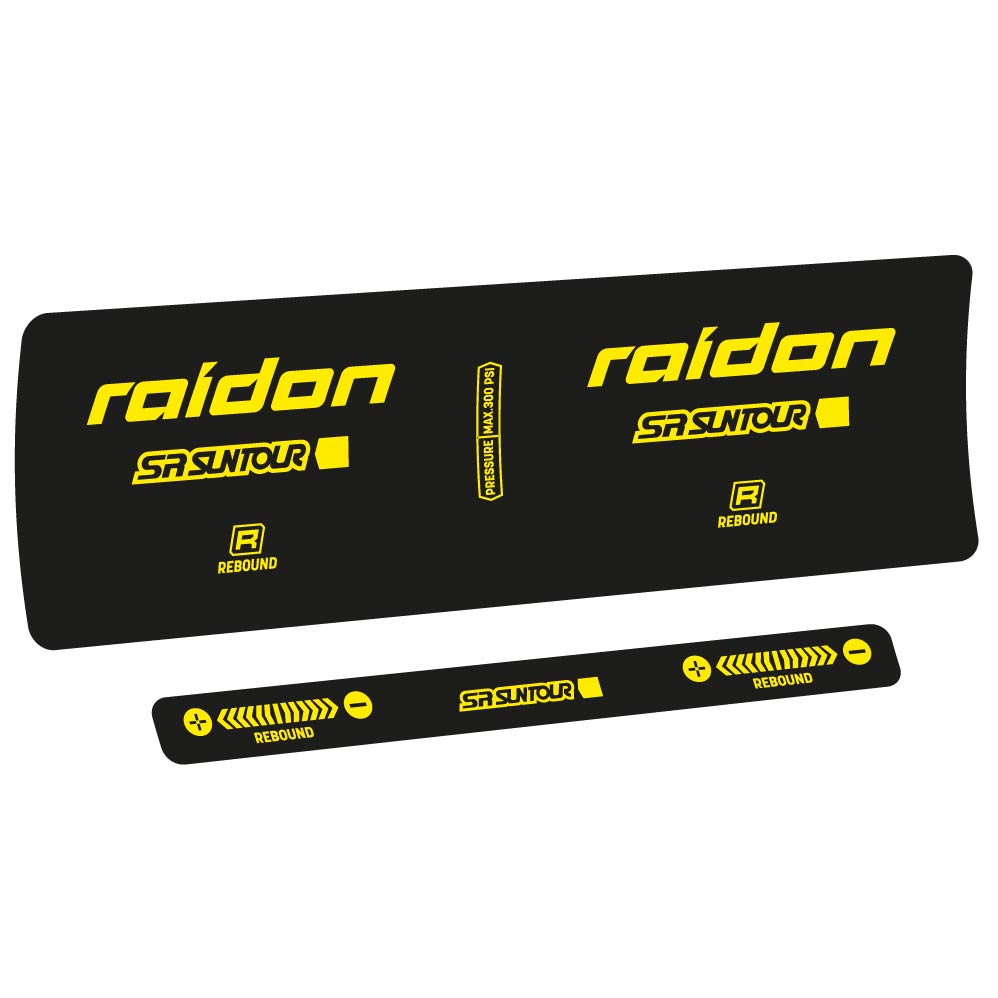 Stickers SR Suntour Raidon R 2020 compatibles Autocollants amortisseur