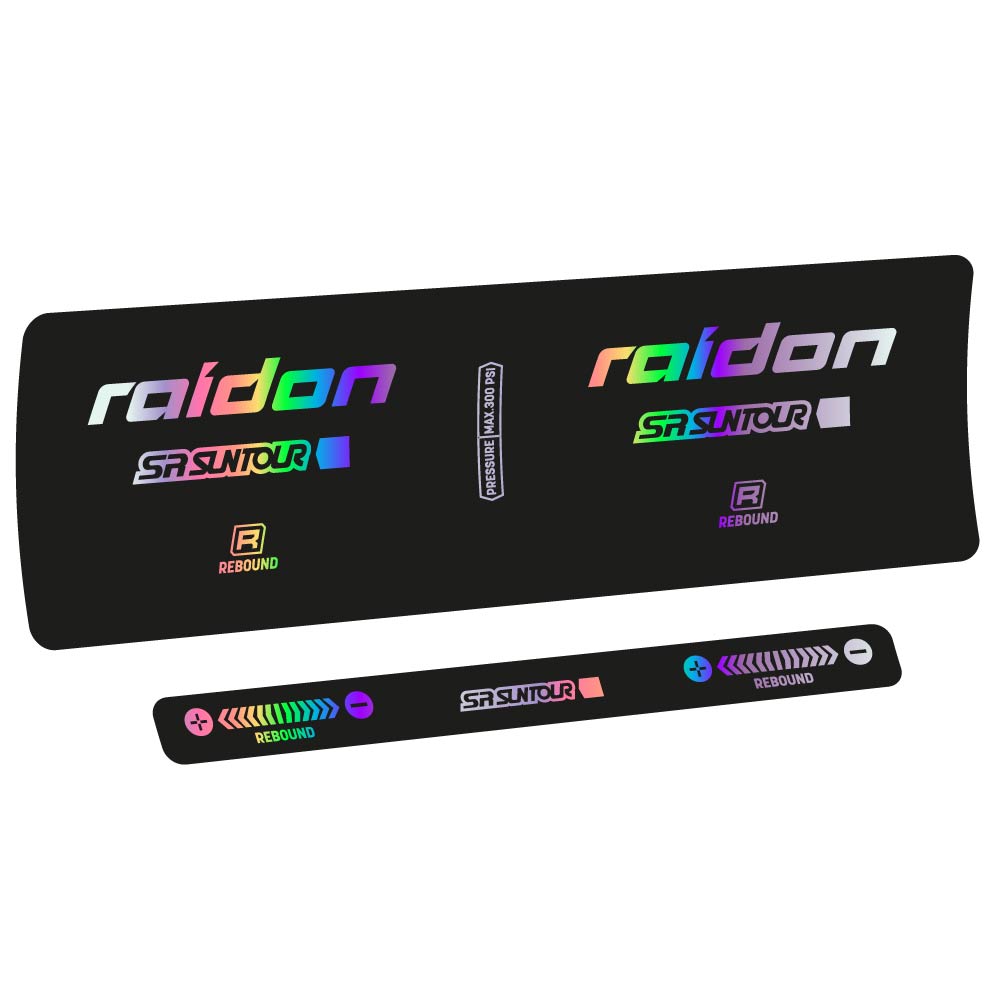 Stickers SR Suntour Raidon R 2020 compatibles Autocollants amortisseur