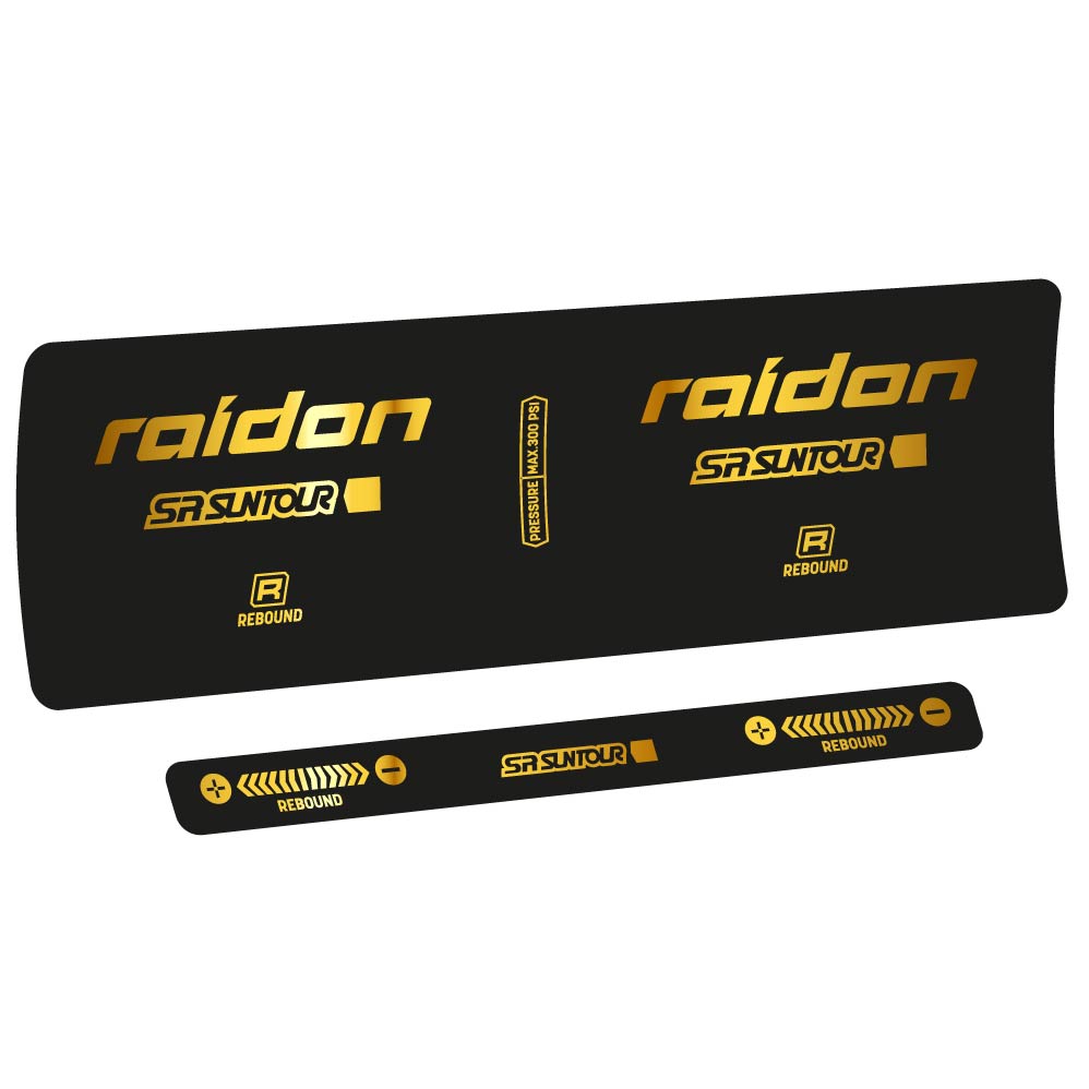 Stickers SR Suntour Raidon R 2020 compatibles Autocollants amortisseur