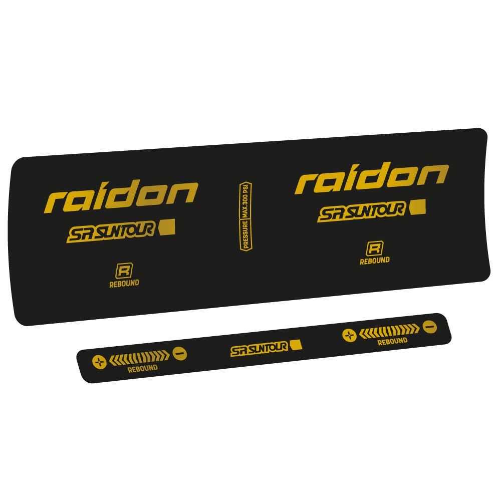 Stickers SR Suntour Raidon R 2020 compatibles Autocollants amortisseur