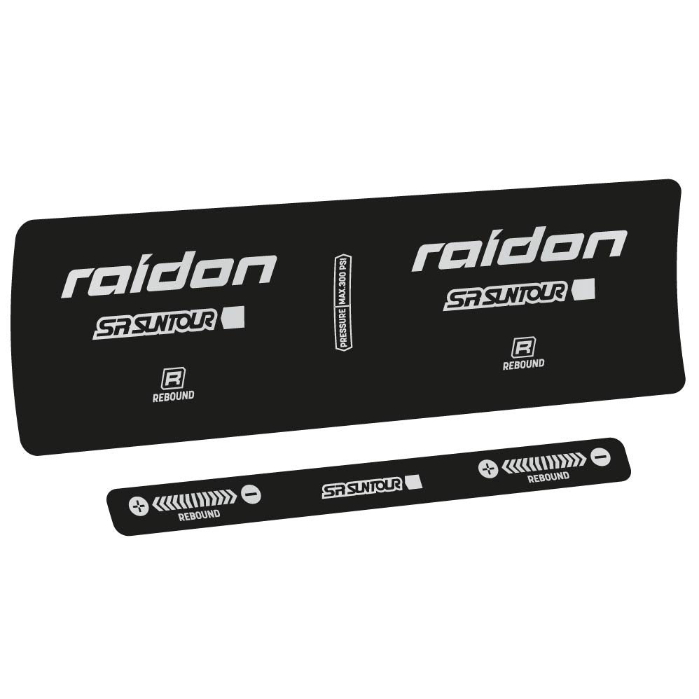 Stickers SR Suntour Raidon R 2020 compatibles Autocollants amortisseur