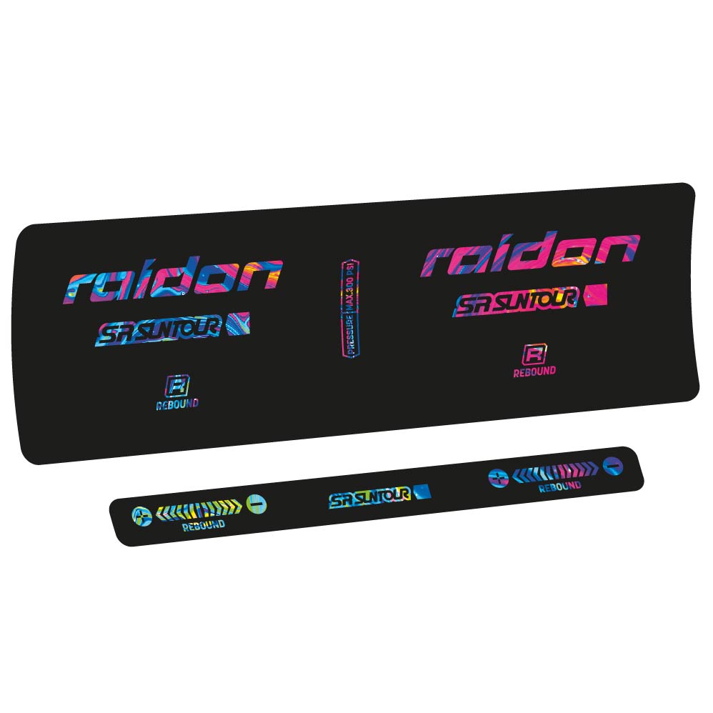 Stickers SR Suntour Raidon R 2020 compatibles Autocollants amortisseur