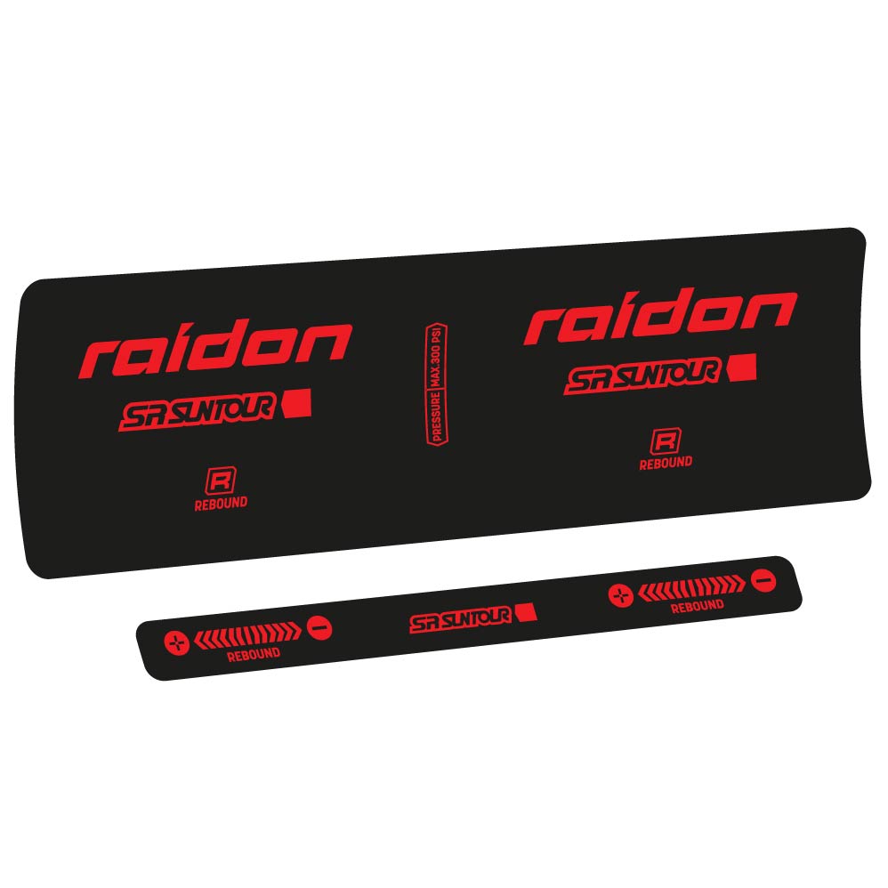 Stickers SR Suntour Raidon R 2020 compatibles Autocollants amortisseur