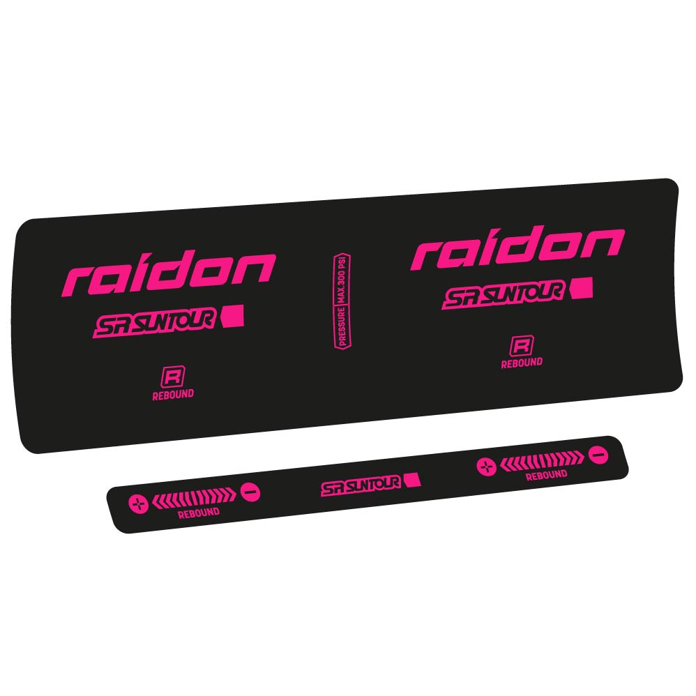 Stickers SR Suntour Raidon R 2020 compatibles Autocollants amortisseur