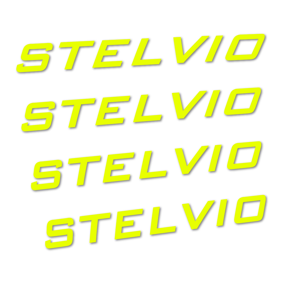 Stickers cadre vélo Podium Stelvio autocollant vinyle