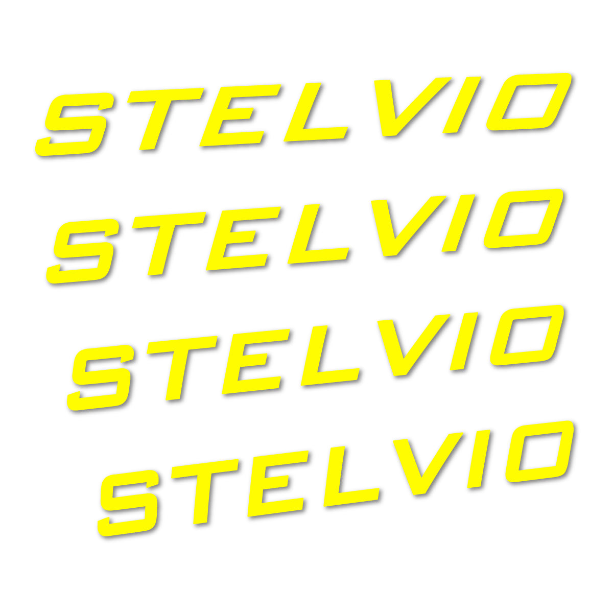 Stickers cadre vélo Podium Stelvio autocollant vinyle