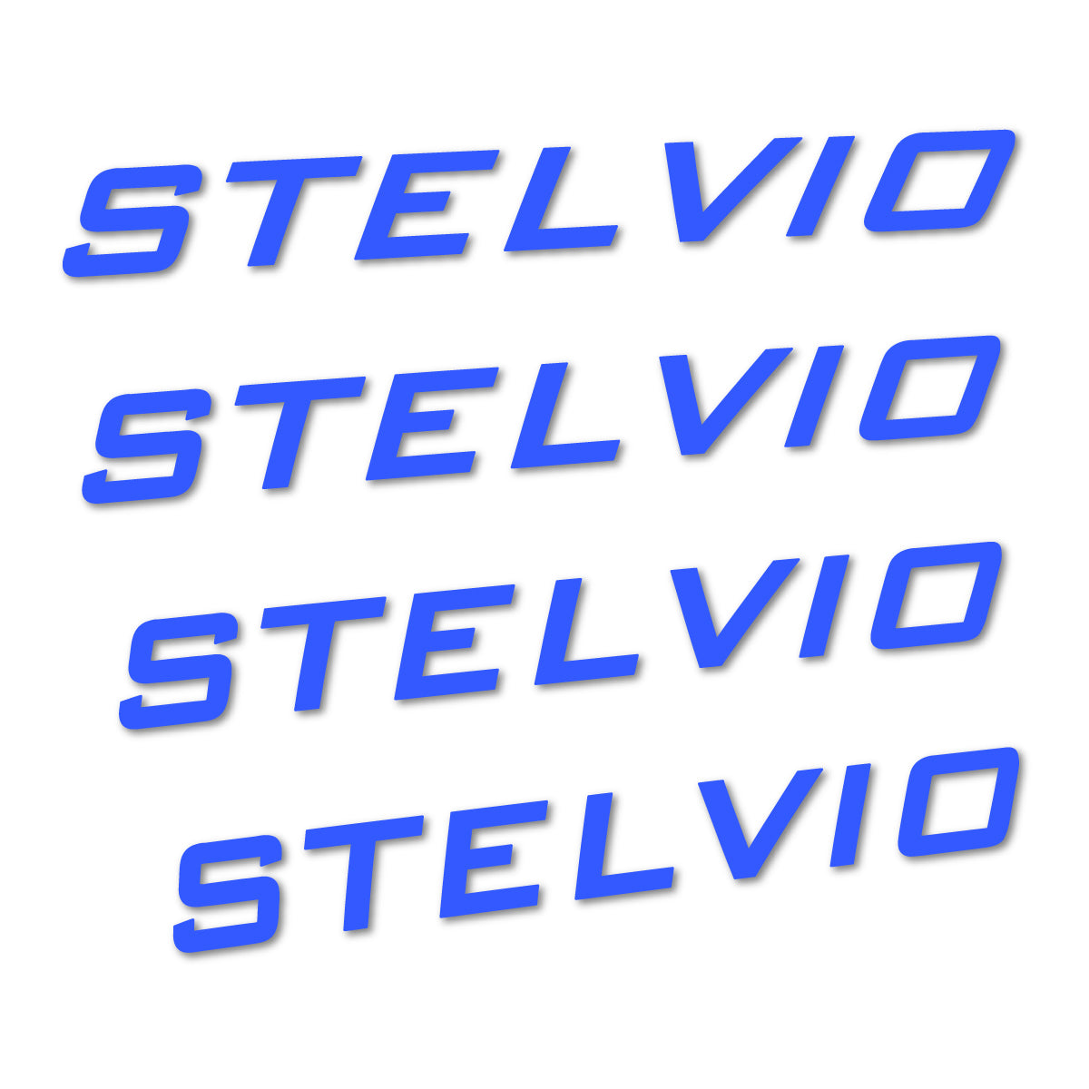 Stickers cadre vélo Podium Stelvio autocollant vinyle