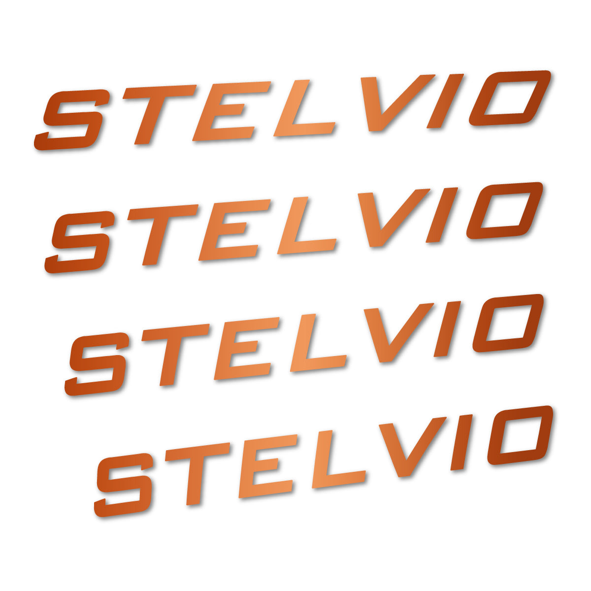 Stickers cadre vélo Podium Stelvio autocollant vinyle