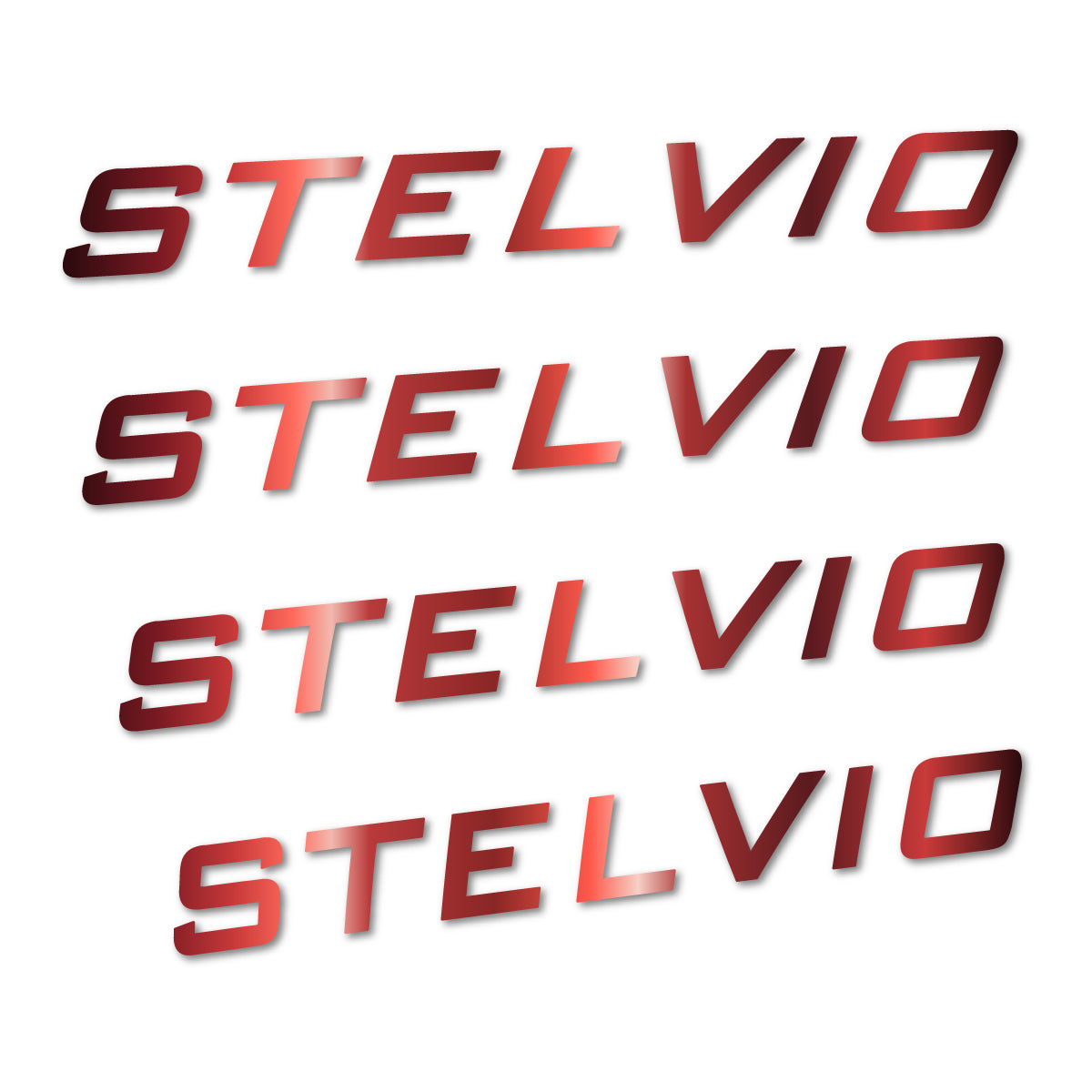 Stickers cadre vélo Podium Stelvio autocollant vinyle