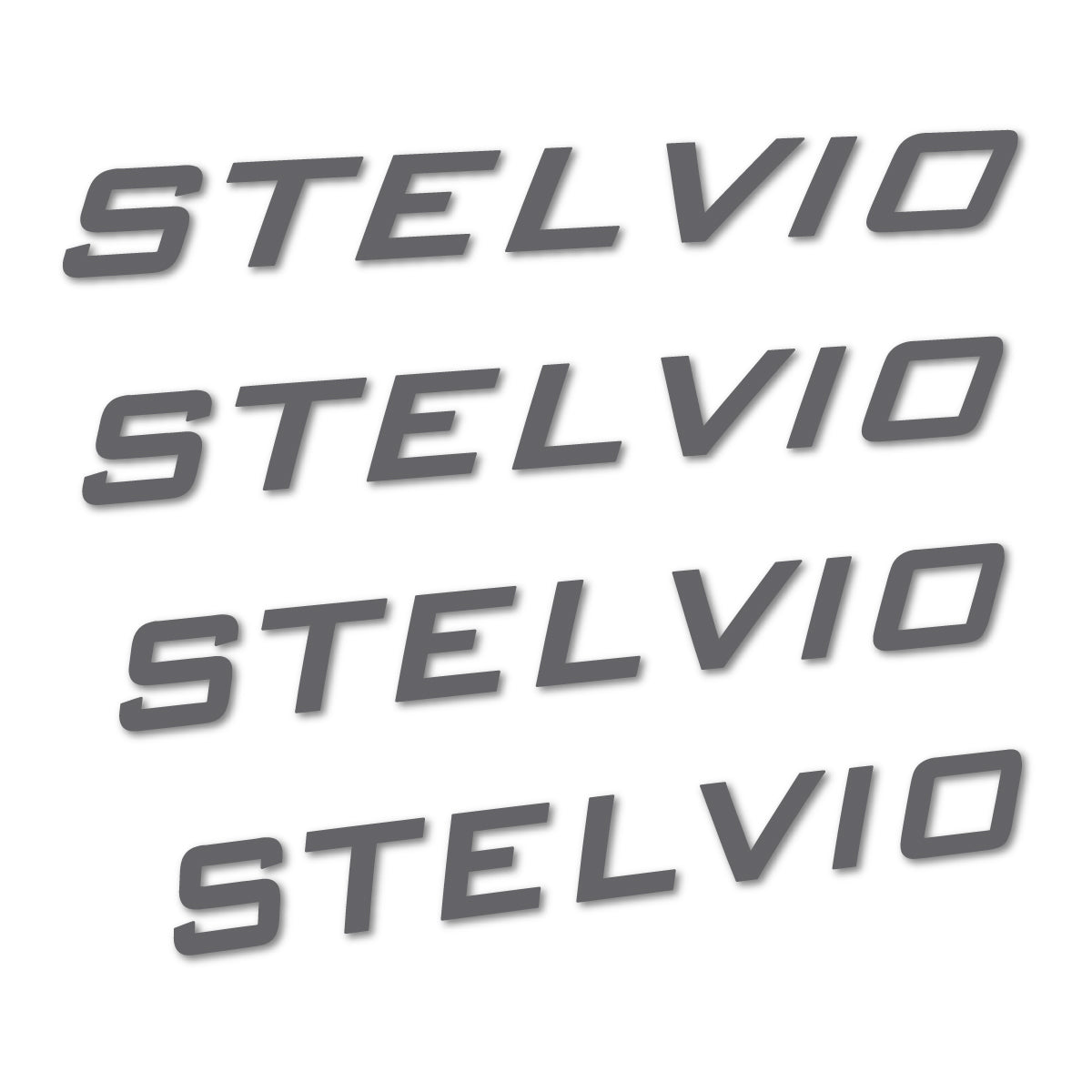 Stickers cadre vélo Podium Stelvio autocollant vinyle