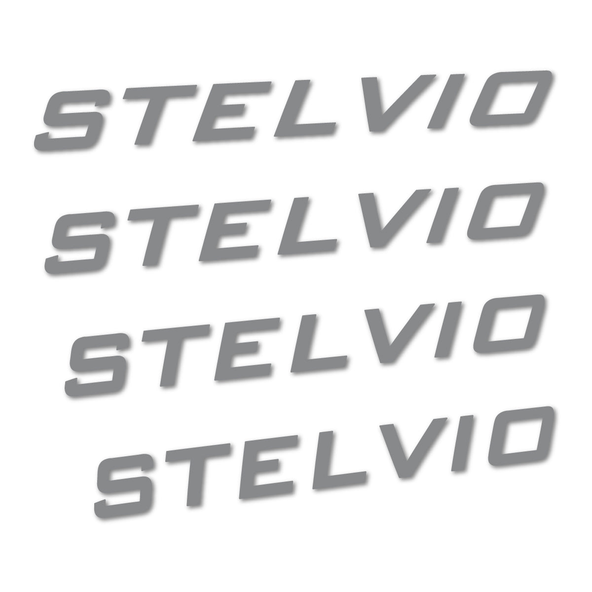 Stickers cadre vélo Podium Stelvio autocollant vinyle