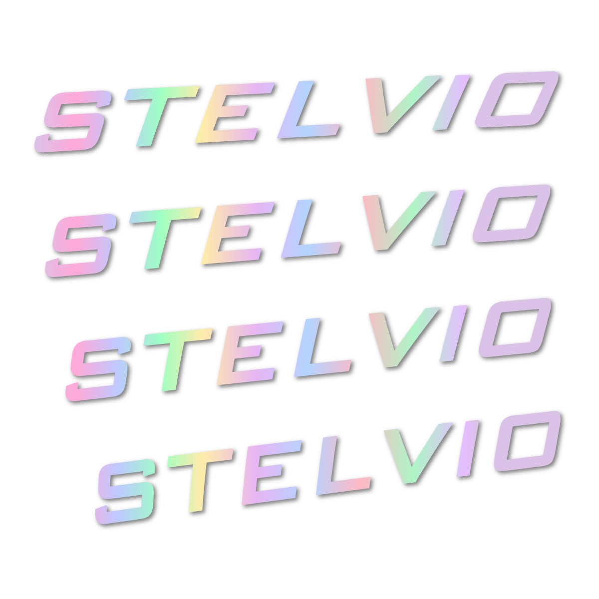 Stickers cadre vélo Podium Stelvio autocollant vinyle