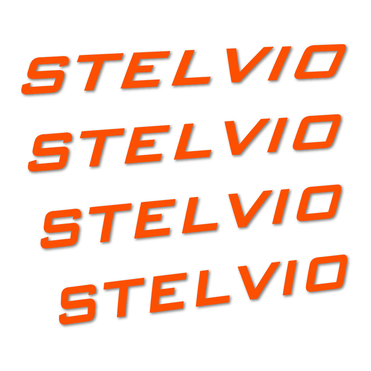 Stickers cadre vélo Podium Stelvio autocollant vinyle