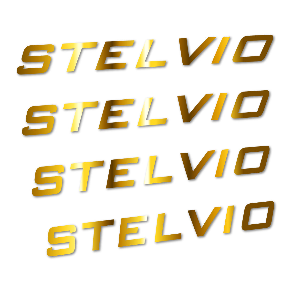 Stickers cadre vélo Podium Stelvio autocollant vinyle