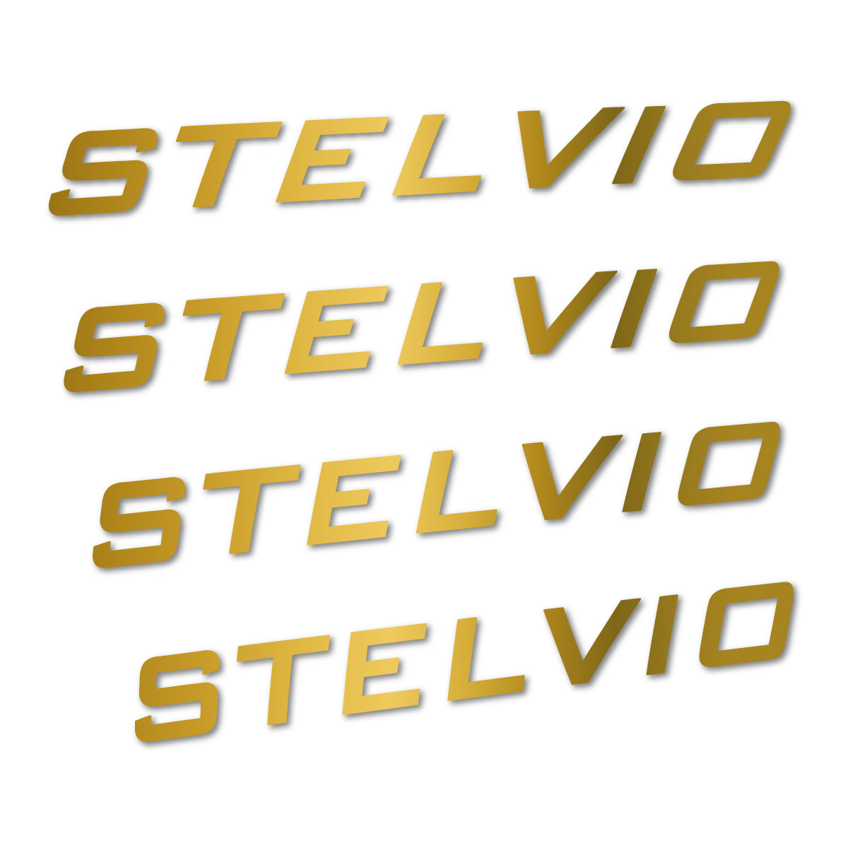 Stickers cadre vélo Podium Stelvio autocollant vinyle