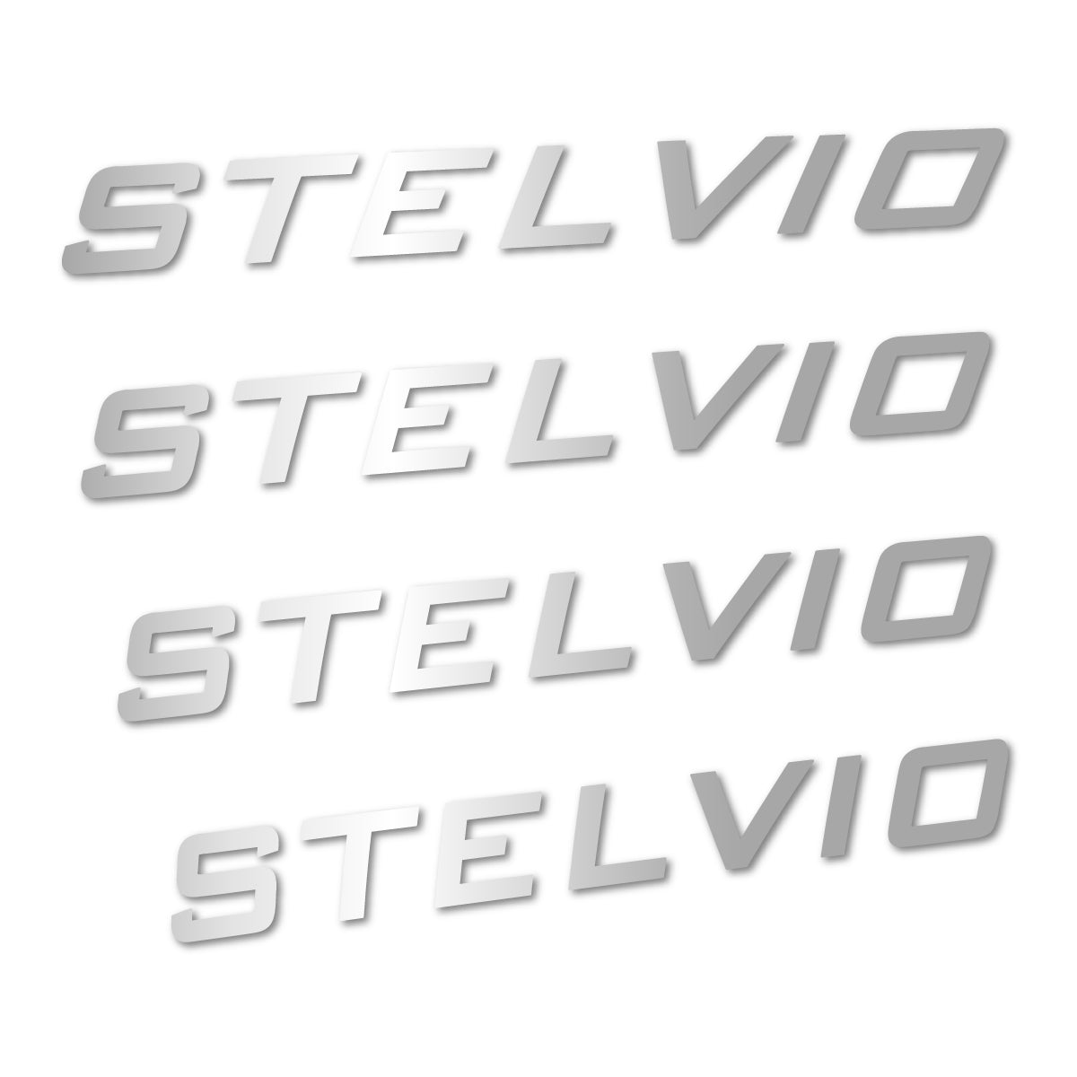 Stickers cadre vélo Podium Stelvio autocollant vinyle