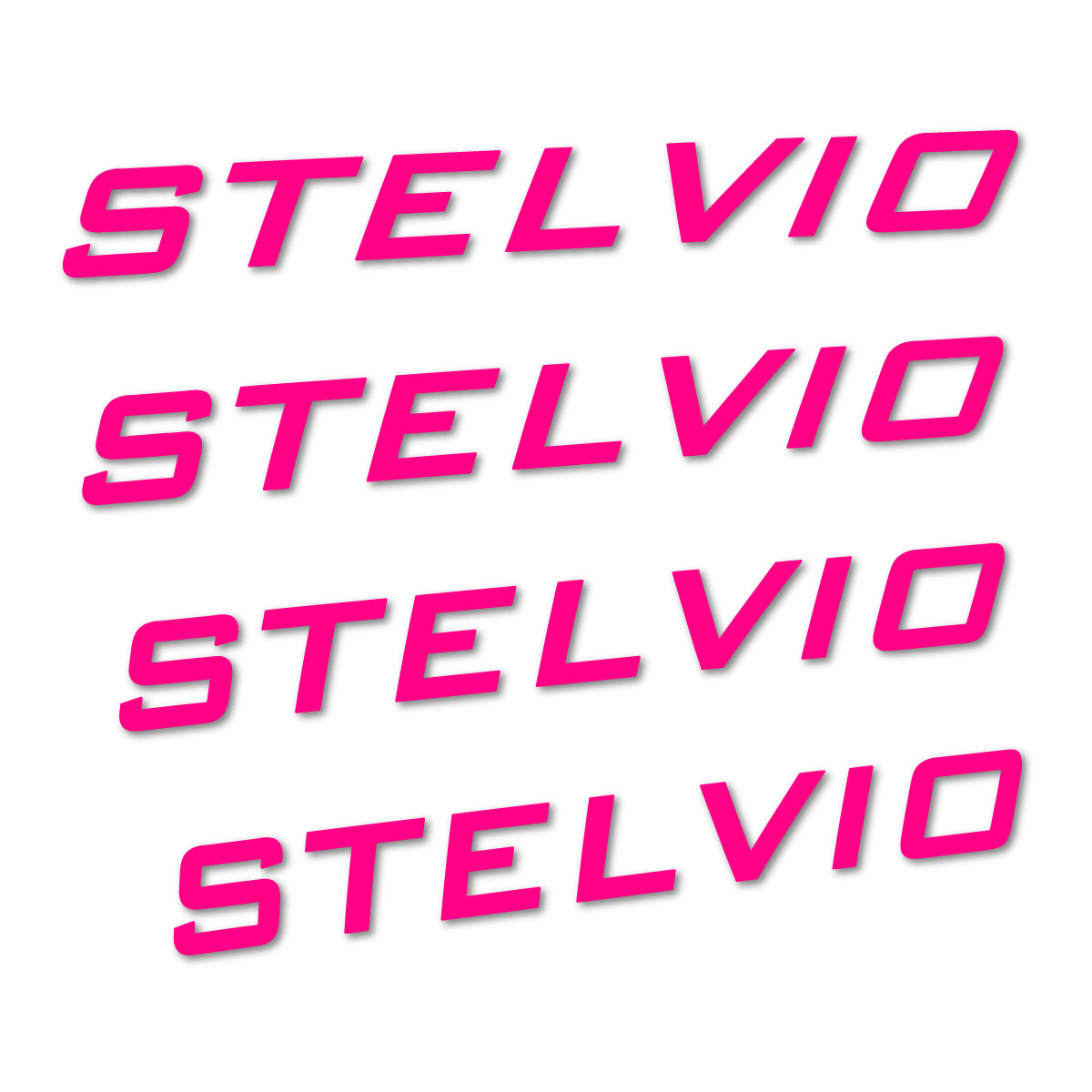 Stickers cadre vélo Podium Stelvio autocollant vinyle