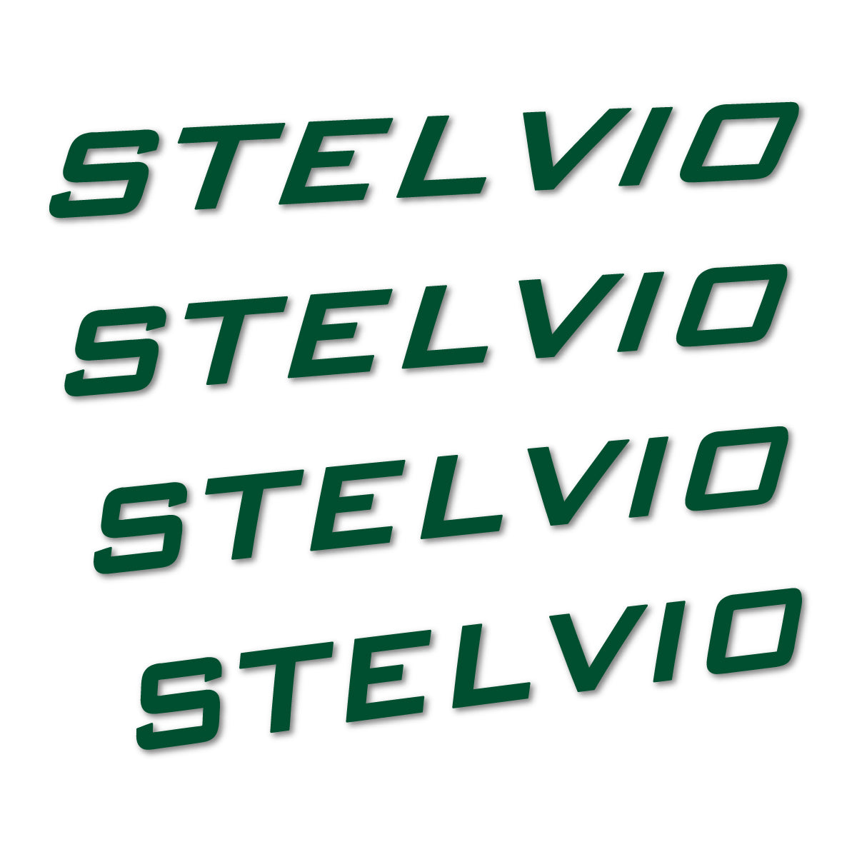 Stickers cadre vélo Podium Stelvio autocollant vinyle