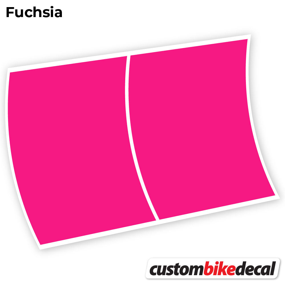 Stickers A4 Size Vinyl Sheet Foil compatibles - Autocollants cadre vélo