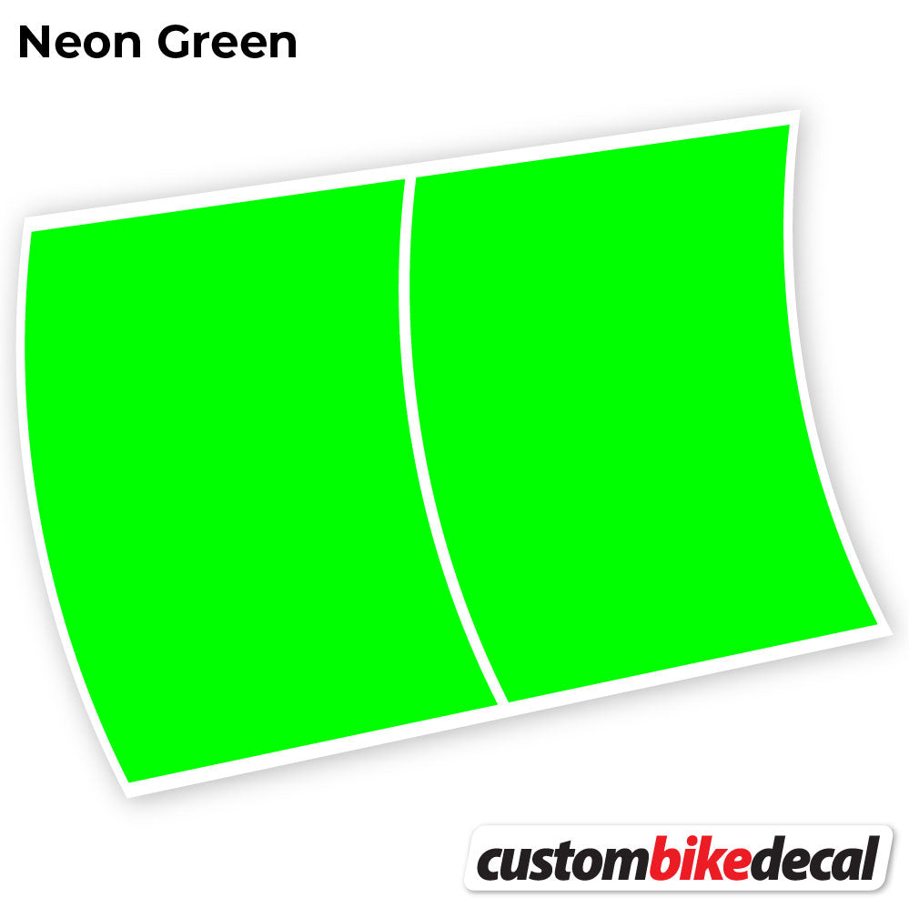 Stickers A4 Size Vinyl Sheet Foil compatibles - Autocollants cadre vélo